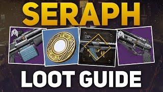 Destiny 2 SERAPH BUNKER LOOT GUIDE - Upgrades & How to Farm Warmind Bits