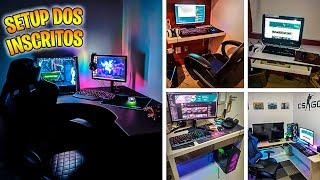 MENINAS mandando bem nos SETUPS - Setup dos inscritos