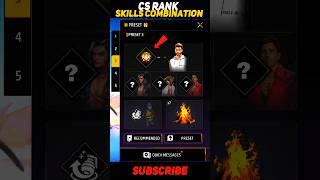 cs rank best skills combination  after update  with random players #freefire #shorts