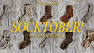 It’s Socktober Sharing 20 of our favorite hand knit socks