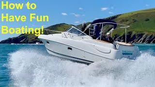 How to Have Fun Boating