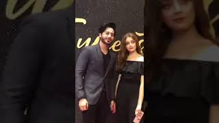 Alizeh shah in black dress with noman Sami new tiktok video 2021