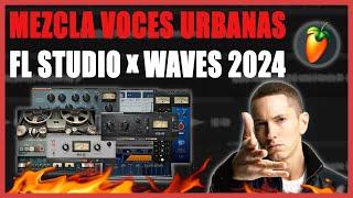 MEZCLA VOCES como PRO en FL STUDIO con PLUGINS WAVES 2024
