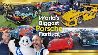 The Worlds Biggest Porsche Festival - Rennsport Reunion 2023 is Porsches 75th birthday party