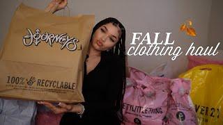 HUGE FALL CLOTHING HAUL  fall essentials + staples