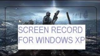 Download Screen Recorder For WINDOWS XP100% Works