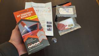 Unboxing Visbella DIY Windshield Repair Kit