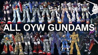 All Gundams of the One Year War And their Pilots