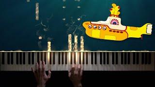 The Beatles − Yellow Submarine − Piano Cover + Sheet Music