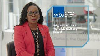 Why I did the DBA at Warwick Business School