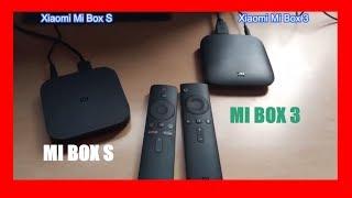 Xiaomi Mi box S VS Mi box 3