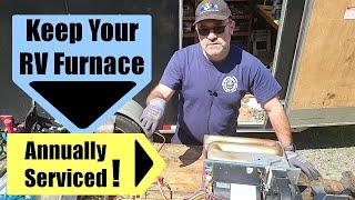 RV Furnace Annual Maintenance - Suburban Furnace