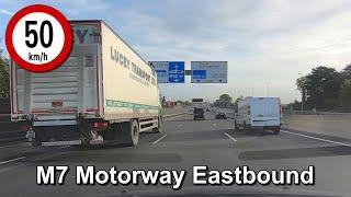 Dash Cam Ireland - M7 Motorway from Sallins to the M50 in Dublin