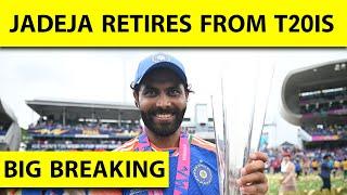 BREAKING RAVINDRA JADEJA ANNOUNCES RETIREMENT FROM T20 INTERNATIONALS