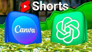 CRAZY 1000 YouTube Shorts in 17 MINUTES Using AI Canva + ChatGPT