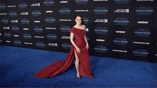Daisy Ridley “Star Wars The Rise of Skywalker” World Premiere Blue Carpet