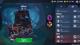 Review Kelebihan Kelemahan Kapal Baru Faksi Light Dark Biru Merah OP Damage Galleon? War Legends RTS