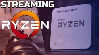 Ryzen 5900X Streaming - 5900X vs 3900X vs 3600X - TechteamGB