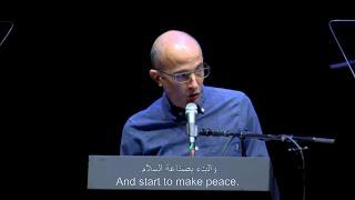 Yuval Noah Harari Speaks Up for Peace  Israeli-Palestinian Rally  1 July 2024