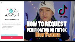 Request Verification on TikTok NEW