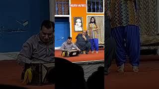 Nasir chinyoti and Aga Majid full funny comedy Pakistani stage drama show Lahore 2024