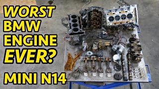 JUNK Mini Cooper S BMWPeugeot N14 Turbo Engine Teardown. Why Do People Buy These?