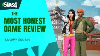 The MOST HONEST Review Sims 4 Snowy Escape