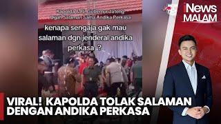 Viral Video Momen Kapolda Jateng Tolak Salaman dengan Andika Perkasa - iNews Malam 2609