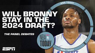 What scouts are saying about Bronny James after the Draft Combine  NBA Today