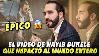 El video mas impactante de Nayib Bukele que recorrió el mundo 