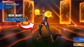 DRAW PAQUITO COLLECTOR BLAZING TIGER AT 50% OFF  GUIDE FOR PAQUITO COLLECTOR SKIN MLBB