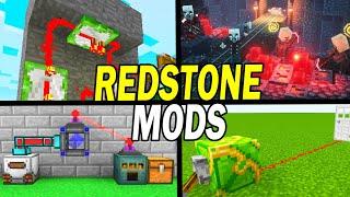 15 INCREDIBLE Redstone Mods Minecraft Forge & Fabric