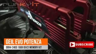 GEIL EVO Potenza DDR4-2400 16GB Dual Channel Memory Kit