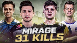 team_XANTARES vs team_s1mple  playing fpl mirage 31 kills