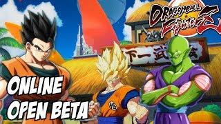 Dragon ball FighterZ Adult Gohan  Piccolo  Goku  Final Flash vs Family Kamehameha online matches