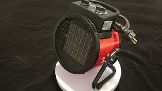 Cheap round electric heater Manufacturer，best price industry electric PTC fan heater China factory