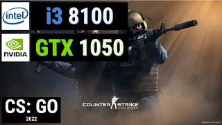 Core i3 8100 + GTX 1050 = CS GO