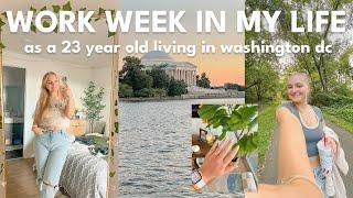 WORK WEEK IN MY LIFE ️ 9-5 job exploring dc groceries new recipe amazon haul  Charlotte Pratt