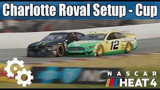 NASCAR Heat 4 Setups - Charlotte Roval Setup for Cup