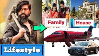 Yash KGF Actor Lifestyle 2022 biography age family wife net worth house car income movies