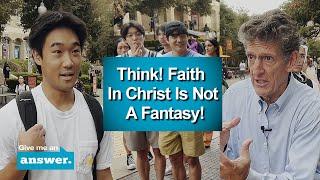 Stuart & Cliffe Knechtle Discuss Why Faith In Jesus Is Reality  Give Me An Answer
