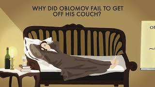 Why did the main character of Goncharovs novel Oblomov fail to get off his couch?