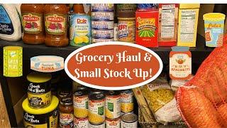 Grocery Haul and Small Stock Up  Frugal Living Fresh No cook Tomato Sauce Recipe Save Money