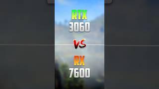 RX 7600 vs RTX 3060