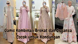 GAMIS BROKAT MODERN DAN MEWAH 2024  GAMIS BROKAT TERBARU 2025