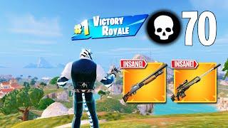 70 Elimination Solo Vs Squads Wins Full Gameplay NEW Fortnite Chapter 5