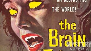 The Brain Eaters 1958 Vintage Horror Science Fiction Movie Poster One Sheet