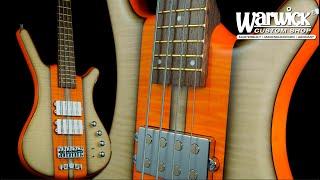 WHAT? Racing Car Finish on a Bass?  Custom Warwick Corvette Double Buck