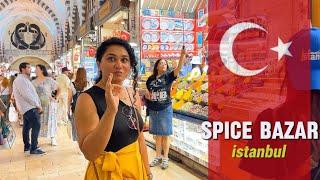 Spice bazaar Istanbul Turkey  Worlds oldest & largest market