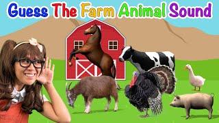 Guess The Farm Animal Sound with Soso  Educational Videos for Kids